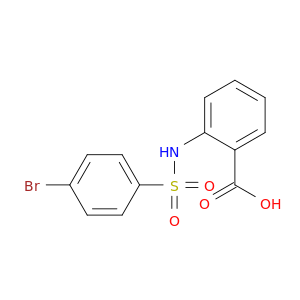 2-(4-Bromophenylsulfonamido)benzoic acid