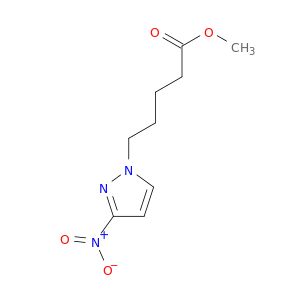 1H-Pyrazole-1-pentanoic acid, 3-nitro-, methyl ester