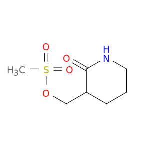 (2-Oxopiperidin-3-yl)methyl Methanesulfonate