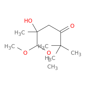 3-Hexanone, 5-hydroxy-6,6-dimethoxy-2,2,5-trimethyl-