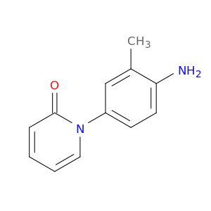 2(1H)-Pyridinone, 1-(4-amino-3-methylphenyl)-