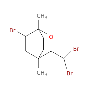 2-Oxabicyclo[2.2.2]octane, 6-bromo-3-(dibromomethyl)-1,4-dimethyl-
