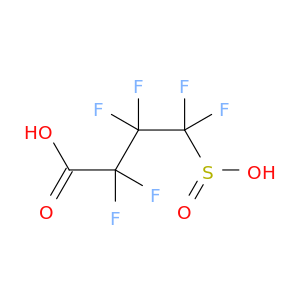 Butanoic acid, 2,2,3,3,4,4-hexafluoro-4-sulfino-