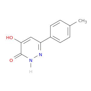 3(2H)-Pyridazinone, 4-hydroxy-6-(4-methylphenyl)-