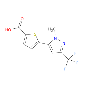 5-[1-甲基-3-(三氟甲基)-1H-吡唑-5-基]-2-噻吩羧酸