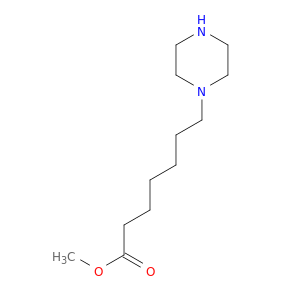 1-Piperazineheptanoic acid, methyl ester