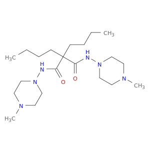 Propanediamide, 2,2-dibutyl-N,N'-bis(4-methyl-1-piperazinyl)-