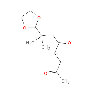 2,5-Octanedione, 7-(1,3-dioxolan-2-yl)-7-methyl-