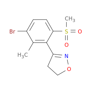 3-[3-溴-2-甲基-6-(甲基磺酰基)苯基]-4,5-二羟基异恶唑