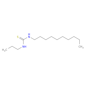 Thiourea, N-decyl-N'-propyl-