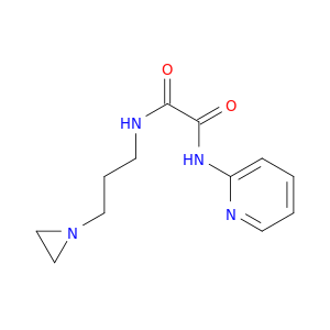 Ethanediamide, N1-[3-(1-aziridinyl)propyl]-N2-2-pyridinyl-
