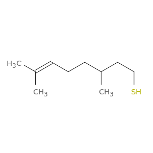 6-Octene-1-thiol,3,7-dimethyl-