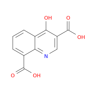 3,8-Quinolinedicarboxylicacid, 4-hydroxy-