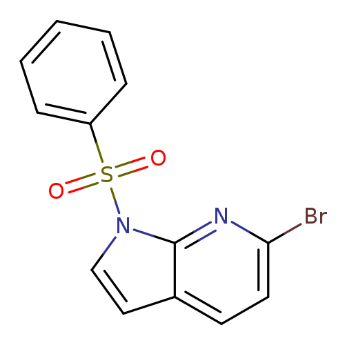 6-Bromo-1-(phenylsulfonyl)-1H-pyrrolo[2,3-b]pyridine