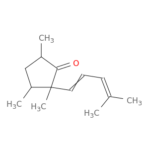 Cyclopentanone, 2,3,5-trimethyl-2-(4-methyl-1,3-pentadienyl)-