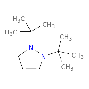 1H-Pyrazole, 1,2-bis(1,1-dimethylethyl)-2,3-dihydro-