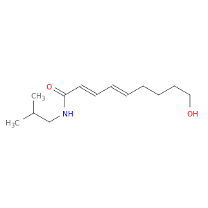 (2E,4E)-9-hydroxy-N-isobutylnona-2,4-dienamide