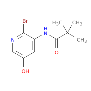 N-(2-溴-5-羟基-3-吡啶基)-2,2-二甲基丙二酰胺