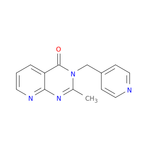 Pyrido[2,3-d]pyrimidin-4(3H)-one, 2-methyl-3-(4-pyridinylmethyl)-