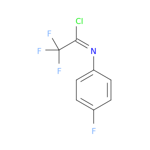 Ethanimidoyl chloride, 2,2,2-trifluoro-N-(4-fluorophenyl)-