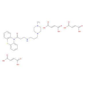 10-(N-(3-(4-METHYL-1-PIPERAZINYL)PROPYL)-BETA-ALANYL)PHENOTHIAZINE, TRIMALEATE