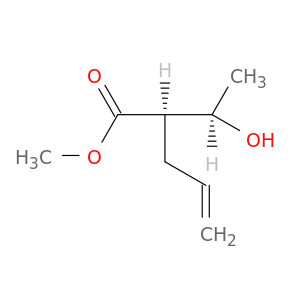 4-Pentenoic acid, 2-[(1R)-1-hydroxyethyl]-, methyl ester, (2R)-