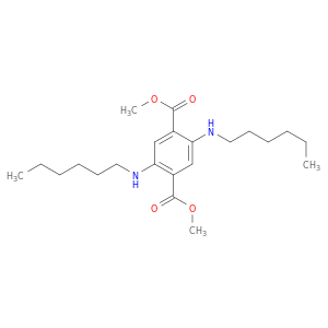 1,4-Benzenedicarboxylic acid, 2,5-bis(hexylamino)-, dimethyl ester