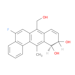 (10s,11s)-5-fluoro-7-(hydroxymethyl)-12-methyl-10,11-dihydrotetraphene-10,11-diol