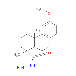 6-methoxy-1,4a-dimethyl-2,3,4,9,10,10a-hexahydrophenanthrene-1-carbohydrazide
