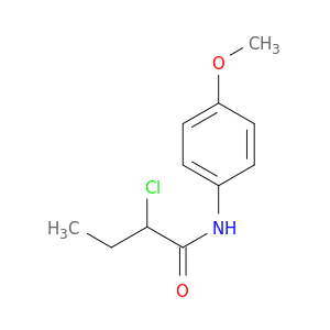 2-氯-N-(4-甲氧基苯基)丁酰胺