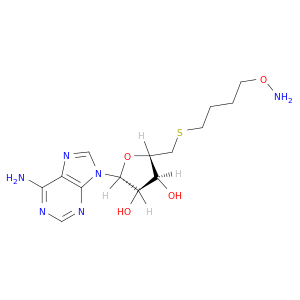 Adenosine, 5'-S-[4-(aminooxy)butyl]-5'-thio-