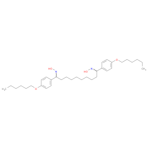 1,10-Decanedione,1,10-bis[4-(hexyloxy)phenyl]-, dioxime (9CI)