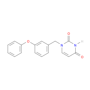 2,4(1H,3H)-Pyrimidinedione, 1-[(3-phenoxyphenyl)methyl]-