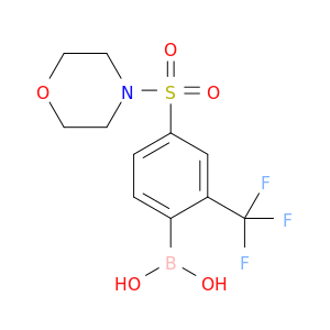 4-(Morpholinosulfonyl)-2-trifluoromethylphenylboronic acid
