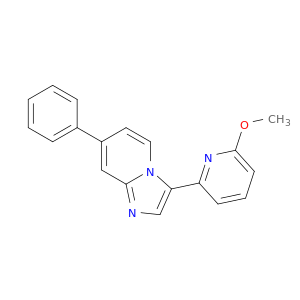 Imidazo[1,2-a]pyridine, 3-(6-methoxy-2-pyridinyl)-7-phenyl-