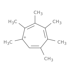 Cycloheptatrienylium, 1,2,3,4,5,6-hexamethyl-