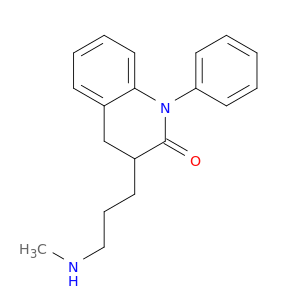 2(1H)-Quinolinone, 3,4-dihydro-3-[3-(methylamino)propyl]-1-phenyl-