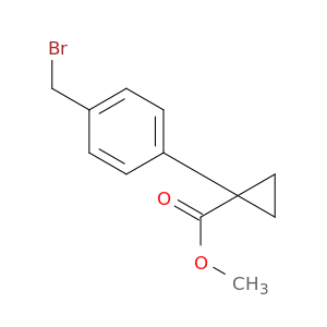 Methyl 1-(4-(bromomethyl)phenyl)cyclopropanecarboxylate