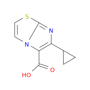 6-cyclopropylimidazo[2,1-b][1,3]thiazole-5-carboxylic acid