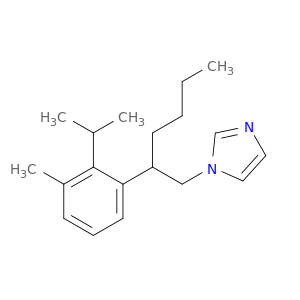 1H-Imidazole, 1-[2-[methyl(1-methylethyl)phenyl]hexyl]-