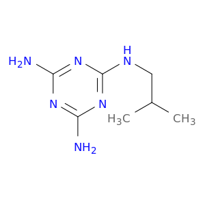 1,3,5-Triazine-2,4,6-triamine, N-(2-methylpropyl)-