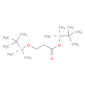 Propanoic acid,3-[[(1,1-dimethylethyl)dimethylsilyl]oxy]-, (1,1-dimethylethyl)dimethylsilylester