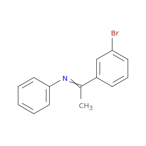 Benzenamine, N-[1-(3-bromophenyl)ethylidene]-
