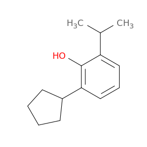 2-环戊基-6-(1-甲乙基)苯酚