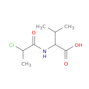 VALINE, N-(2-CHLOROPROPIONYL)-, DL-