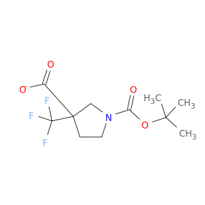 1-(叔丁氧基羰基)-3-(三氟甲基)吡咯烷-3-羧酸