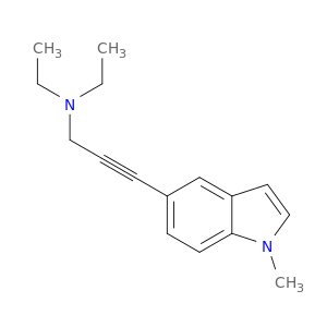 2-Propyn-1-amine, N,N-diethyl-3-(1-methyl-1H-indol-5-yl)-