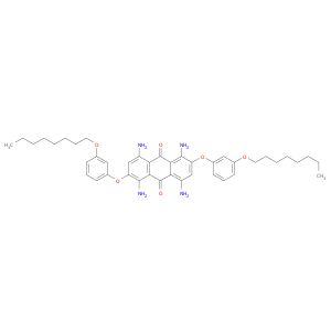 9,10-Anthracenedione, 1,4,5,8-tetraamino-2,6-bis[3-(octyloxy)phenoxy]-