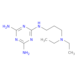 1,3,5-Triazine-2,4,6-triamine, N-[3-(diethylamino)propyl]-