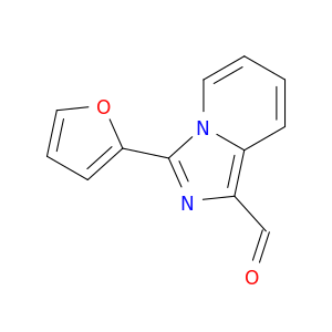 3-(furan-2-yl)imidazo[1,5-a]pyridine-1-carbaldehyde